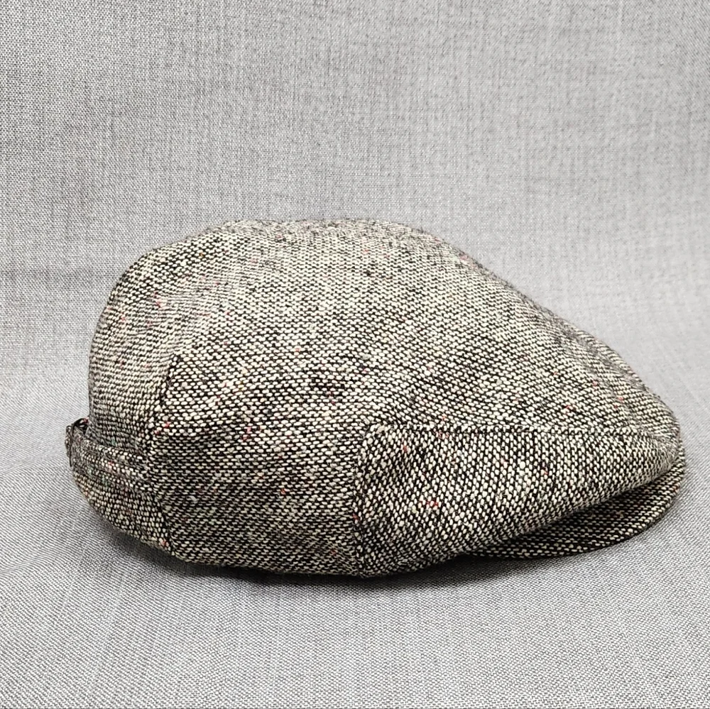 Vintage Haband Tweed Touring Herringbone Cap USA Made. lg - Picture 3 of 11